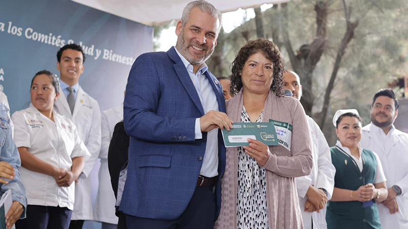 Arranca Bedolla programa La Clínica es Nuestra; se destinan 376 mdp para 686 unidades