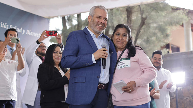 Arranca Bedolla programa La Clínica es Nuestra; se destinan 376 mdp para 686 unidades