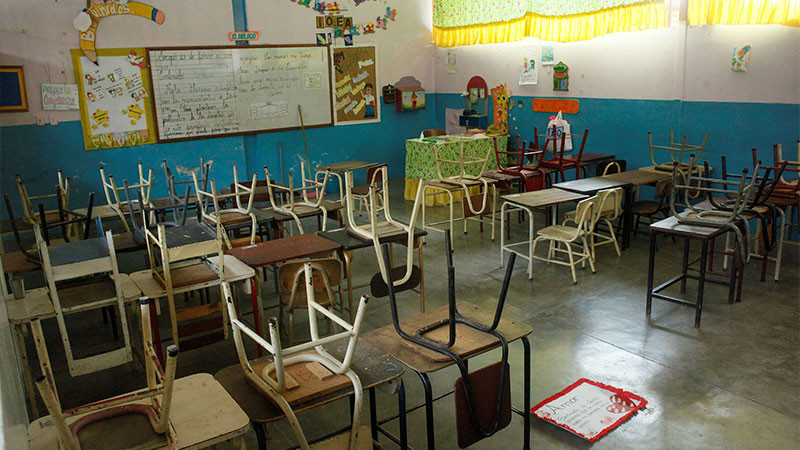 Por amenazas, cierran 12 escuelas en Coyuca de Benítez, Guerrero 
