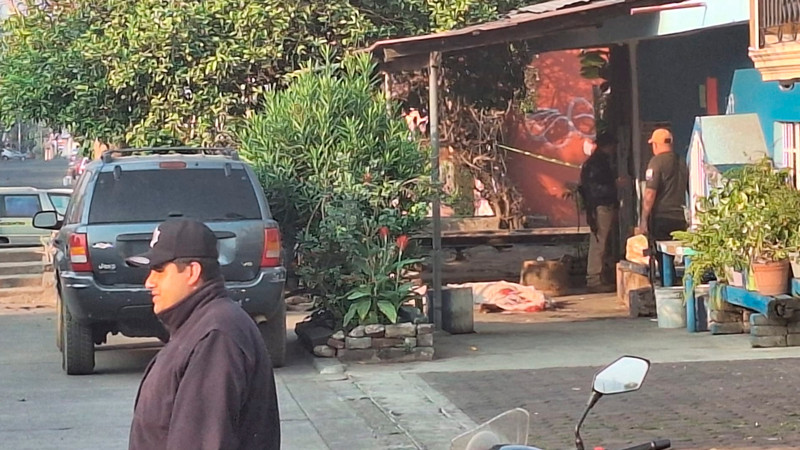 Ultiman a tiros a un hombre en Uruapan, Michoacán 
