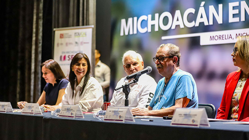 Cuando sea grande quiero ser michoacano: Taibo II 