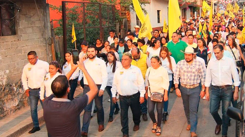 Recuperamos Tingambato, tendrá un buen gobierno con el PRD: Octavio Ocampo