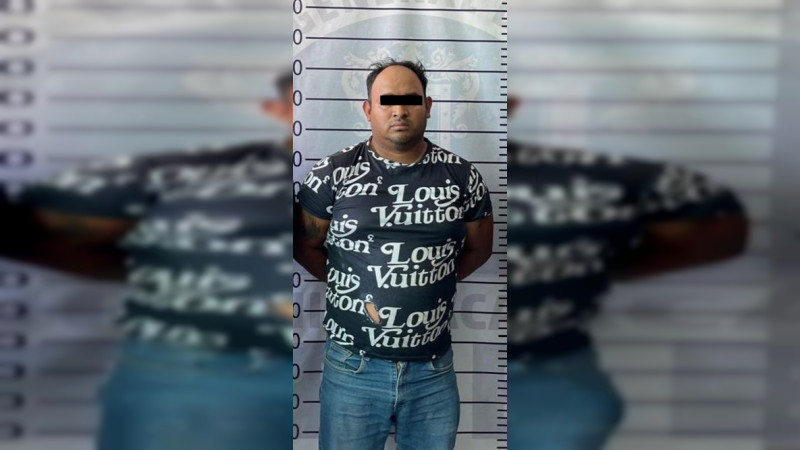 Captura Fiscalía de Michoacán a peligroso sujeto: Buscado 6 años por secuestro, tentativa de homicidio y robo, en Morelos 