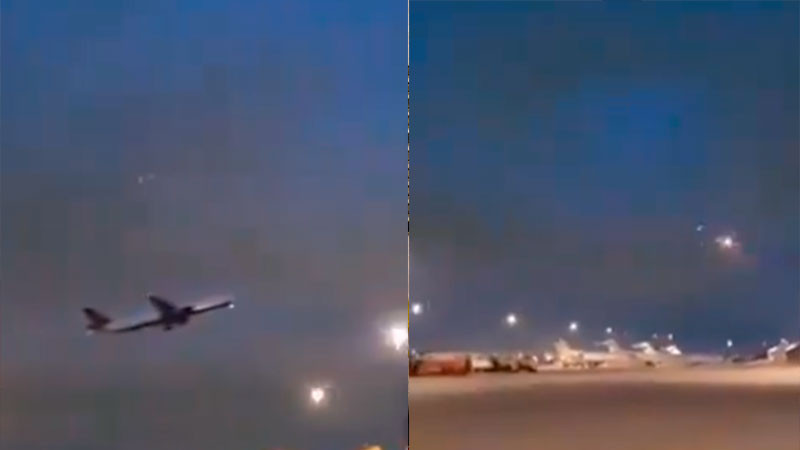 Avión se incendia durante despegue en Canadá 