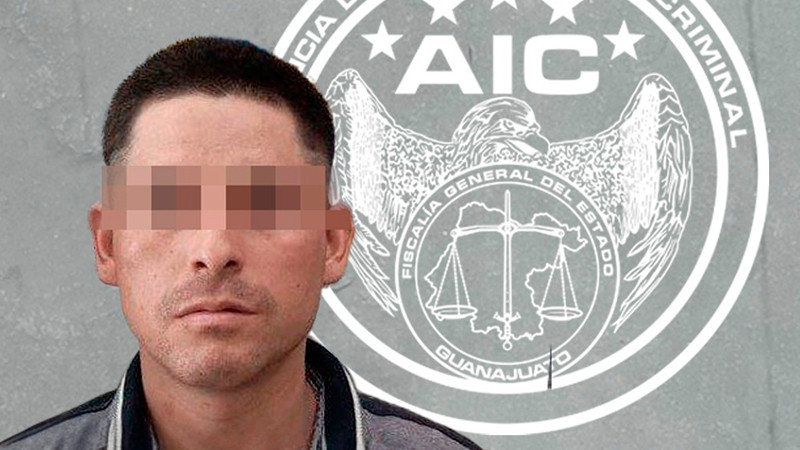 Detienen a presunto homicida de un hombre, en Irapuato, Guanajuato 