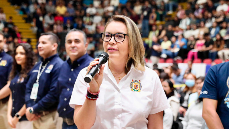 Rectora afirma que el proceso de nuevo ingreso a la UMSNH está completamente blindado 