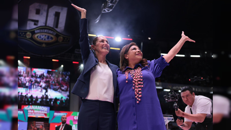 Sheinbaum celebra victoria de Clara Brugada 