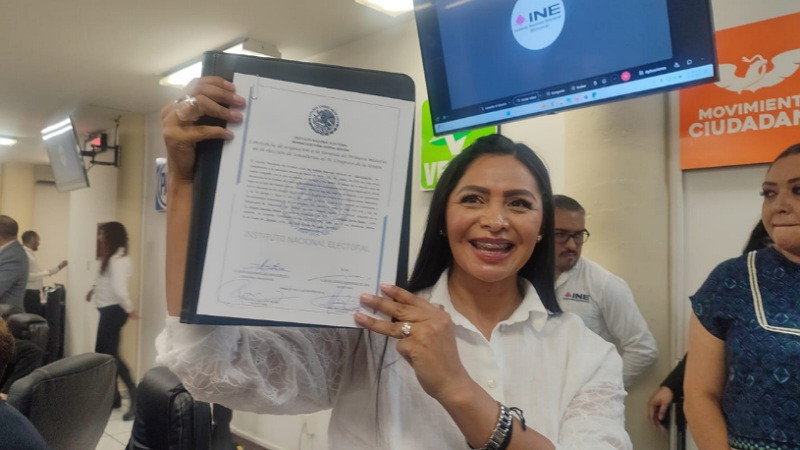 Confirma INE escaño de Araceli Saucedo en el Senado 