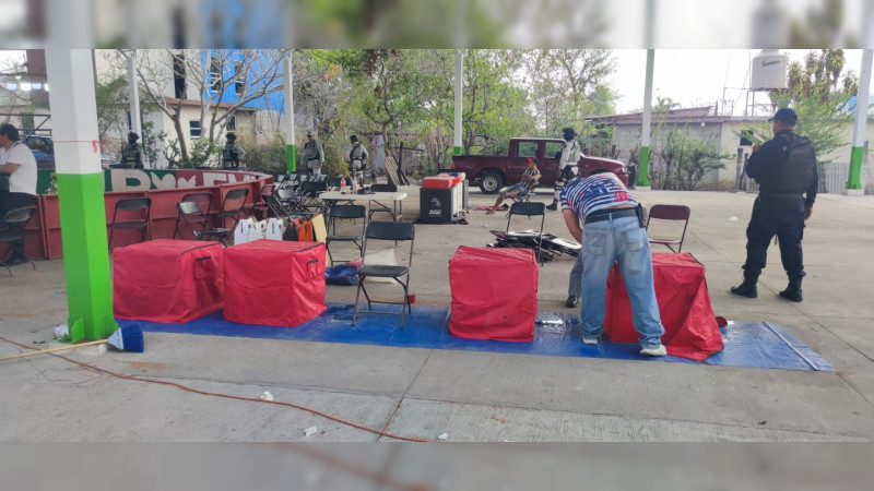 Policías disuelven palenque clandestino en Juárez, Michoacán: Suman 21 en el año 