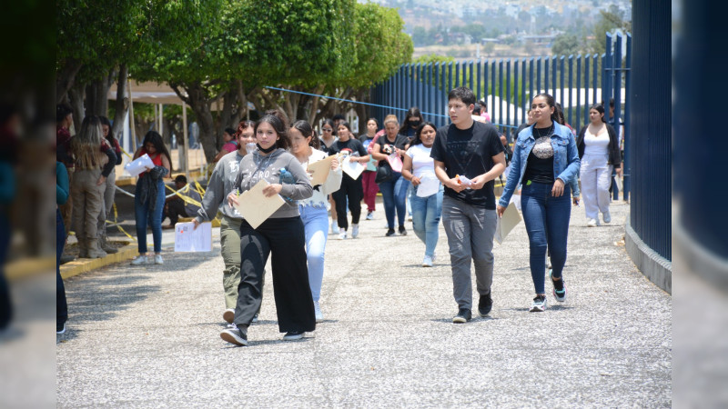 Este lunes es turno de aplicar examen a las y los aspirantes a carreras del área de las Ciencias Exactas, Arquitectura e Ingenierías de la UMSNH