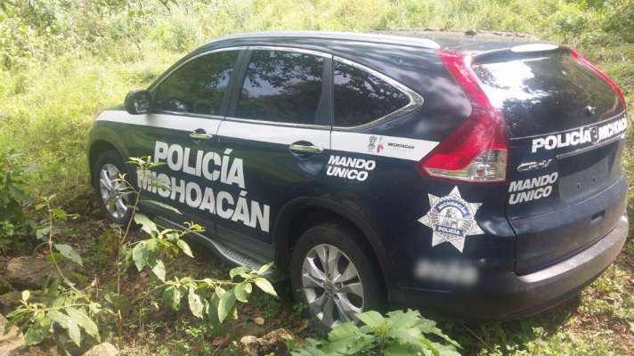 Aseguran patrulla clonada en Uruapan, Michoacán - Foto 1 