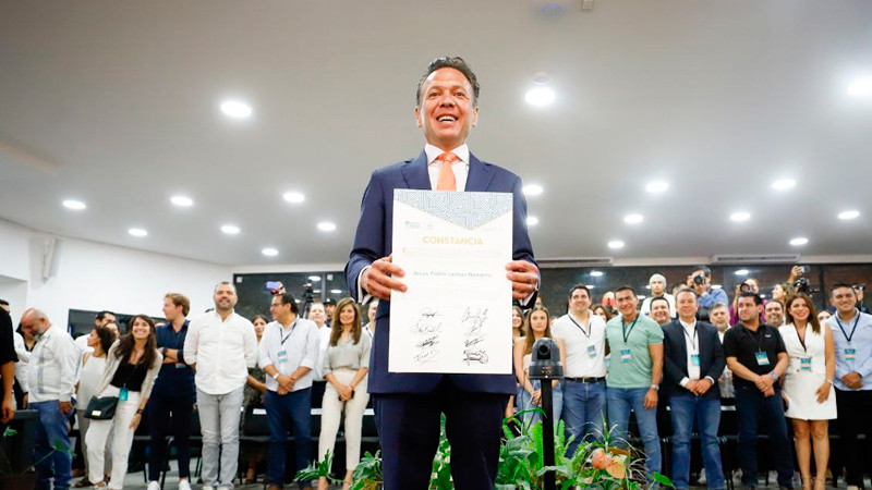 Oficial: Pablo Lemus es gobernador electo de Jalisco; recibe constancia de mayoría 