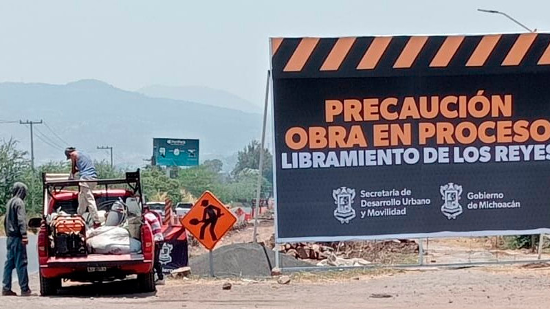 Sedum construye obras viales en 4 municipios de Michoacán para beneficio de más de 200 mil habitantes 