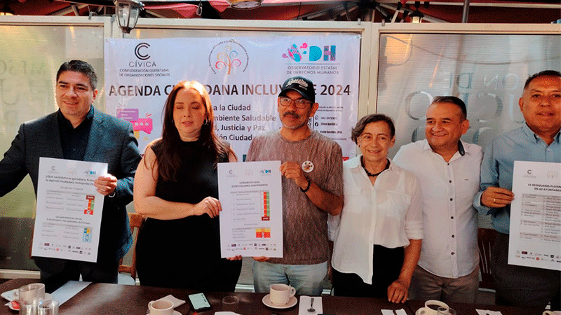 Vigilará que candidatos ganadores impulsen Agenda Incluyente Ciudadana  