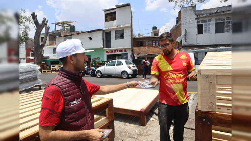 Fuerza Sorda arranca campaña de sensibilización sobre LSM en los cuatro distritos de Morelia