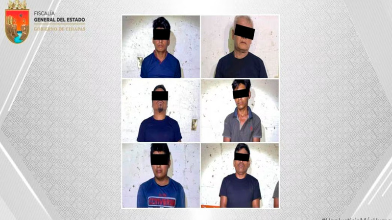 Vinculan a proceso a 6 por homicidio de 2 personas en Tila, Chiapas 