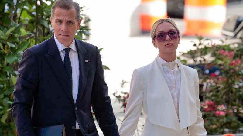 Declaran culpable al hijo de Joe Biden por posesión de armas 