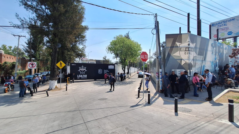Elementos de la Guardia Civil se manifiestan por reducción al bono BanBajio