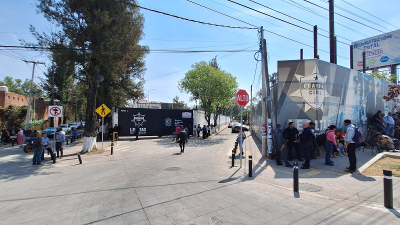 Elementos de la Guardia Civil se manifiestan por reducción al bono BanBajio