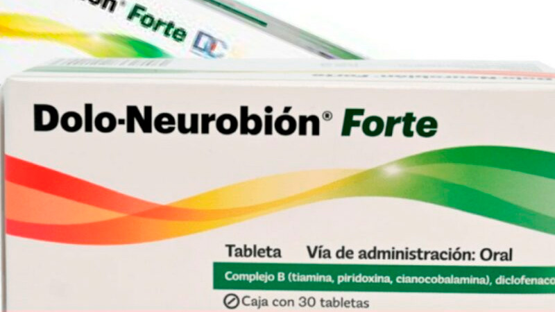 Alerta Cofepris por robo y falsificación de medicamento Dolo- Neurobión Forte 