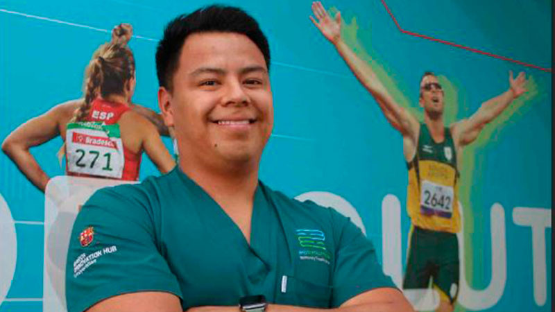Egresado de la UAG, trabaja con la Selección Mexicana de Ciclismo de Pista que irá a París 2024 