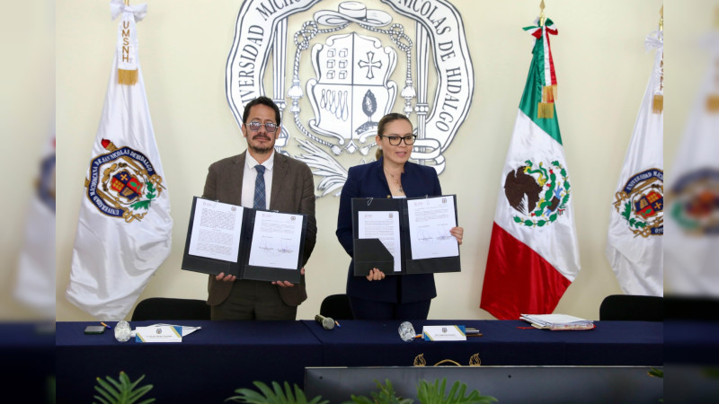 Apuesta UMSNH y Sedeco por la formación dual y el emprendedurismo en el estudiantado