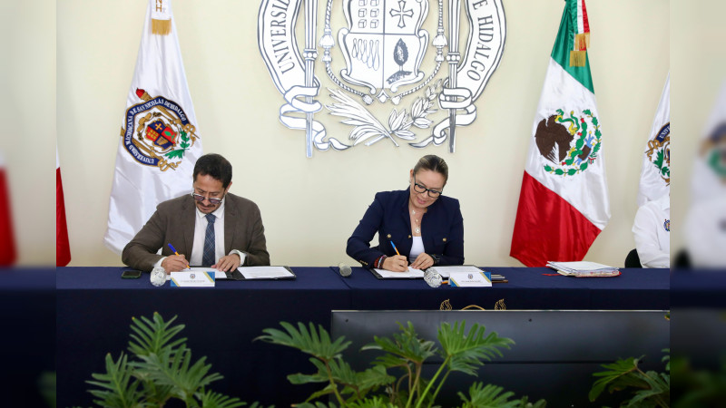 Apuesta UMSNH y Sedeco por la formación dual y el emprendedurismo en el estudiantado