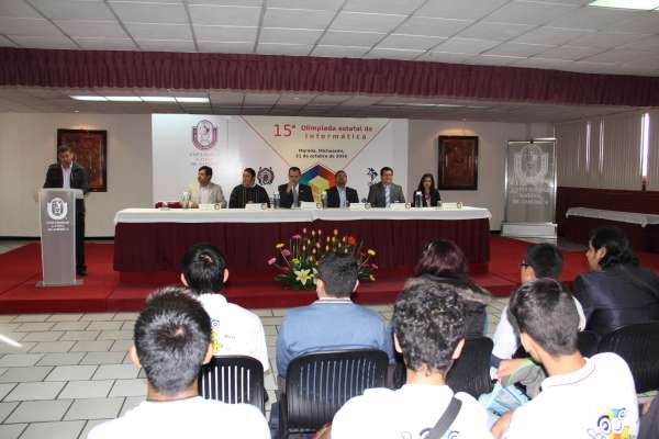 Inicia XV Olimpiada Estatal de Informática en Michoacán 