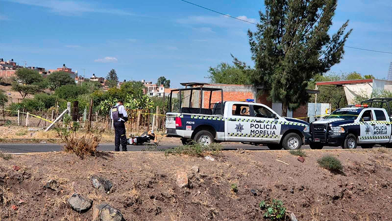 Accidente de motocicleta en Morelia, Michoacán, deja un muerto y un herido 