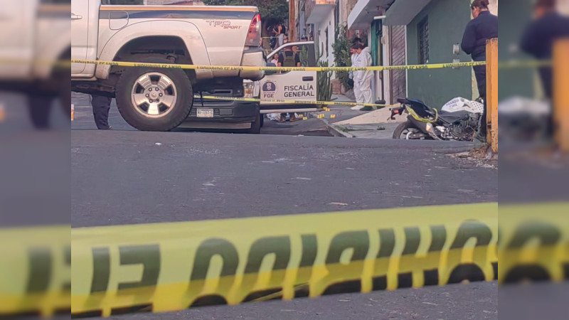 Ultiman a tiros a un hombre en Morelia, Michoacán 