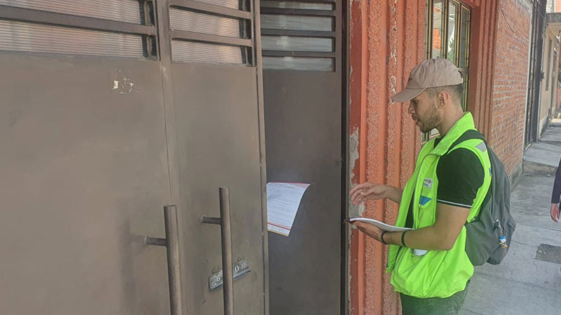 Sector salud recorre colonias en riesgo de inundación para prevenir enfermedades 