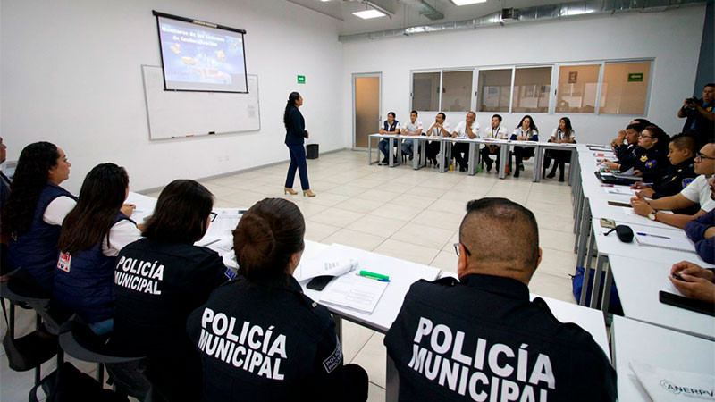Certifican a personal del C4 en Sistemas de Geolocalización en Querétaro 