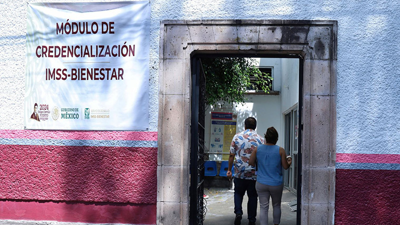 Arranca en Morelia credencialización al IMSS Bienestar; conoce cómo registrarte 
