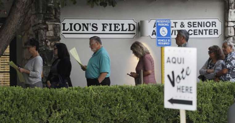 Residentes de Texas comienzan a votar por el nuevo Presidente 