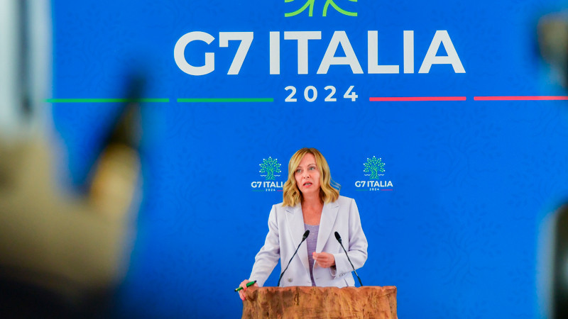 UE no participa en préstamo acordado para Ucrania en G7, adelanta Meloni 