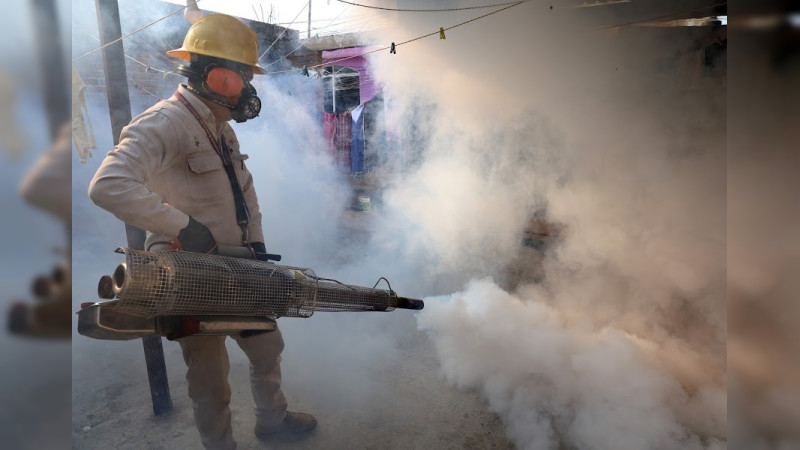 Michoacán alcanza más de mil casos de dengue 