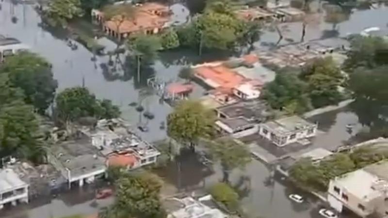Lluvia deja 120 colonias inundadas en Chetumal, Quintana Roo 