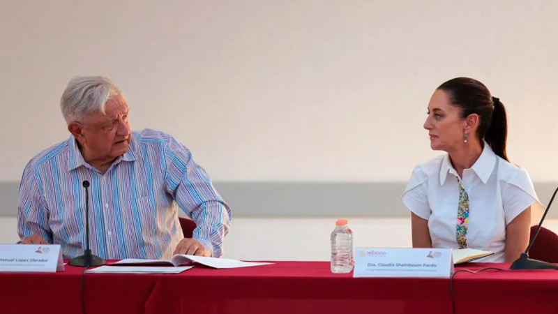 Anuncia AMLO nueva gira con Sheinbaum, ahora en Oaxaca y Veracruz 