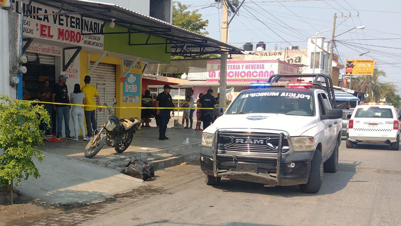 Aprehenden a presunto responsable de privar de la vida a un veterinario en Apatzingán, Michoacán 