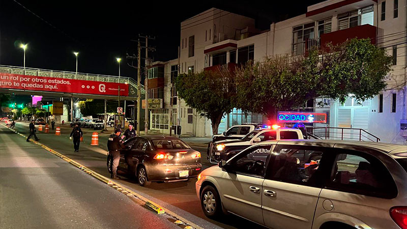 Reprueban alcoholímetro 29 personas en Querétaro  