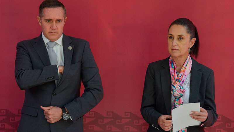 Adrián Rubalcava visita la casa de transición de Claudia Sheinbaum Pardo 