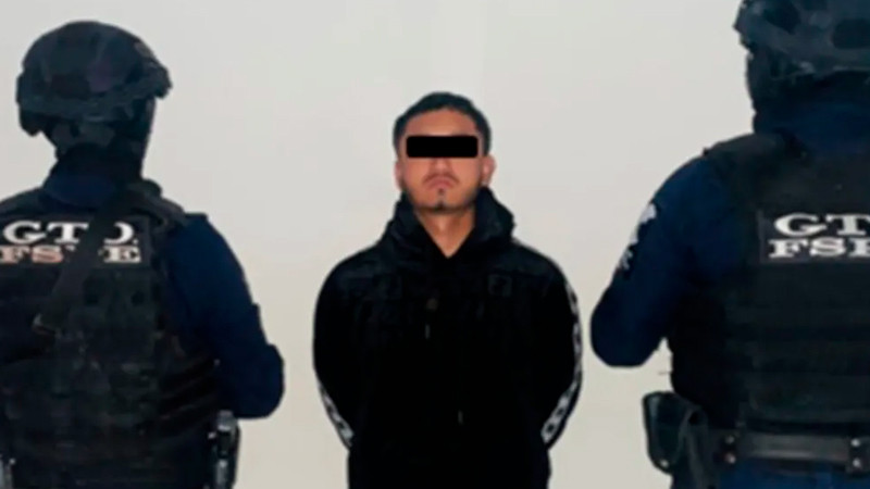 Juez ordenó liberar a hijo de un ex líder criminal de Guanajuato, acusa SSPC 