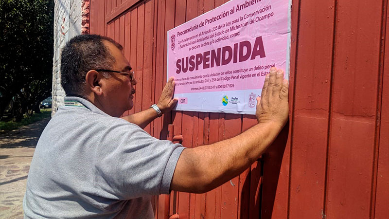 Proam suspende actividades del rastro municipal de Tangancícuaro 
