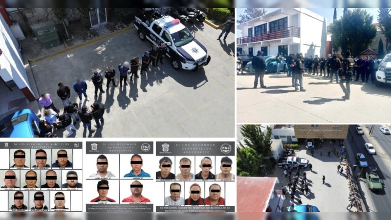 Cae banda de policías asesinos y sicarios del CJNG en Edomex: Los ligan con 10 cuerpos hallados en pozos, homicidios y secuestro  