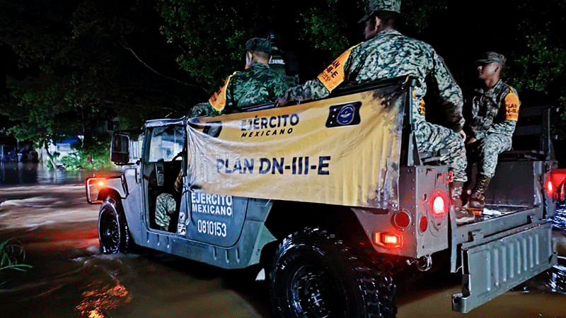 Ante Tormenta Tropical “Alberto”, Sedena y GN aplican planes DN-III-E y GN-A en 6 estados 