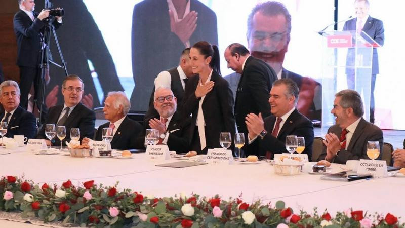 Empresarios mexicanos ponen su confianza en que Claudia Sheinbaum será una gran presidenta 