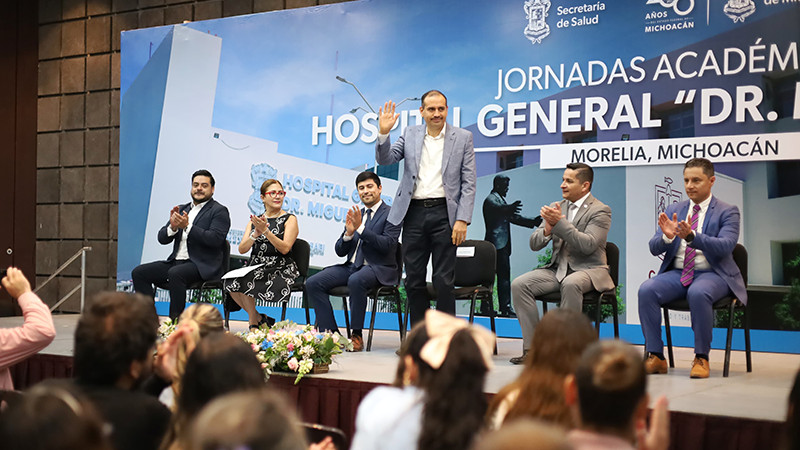 Con jornadas académicas capacita sector salud  a personal médico y de enfermería 