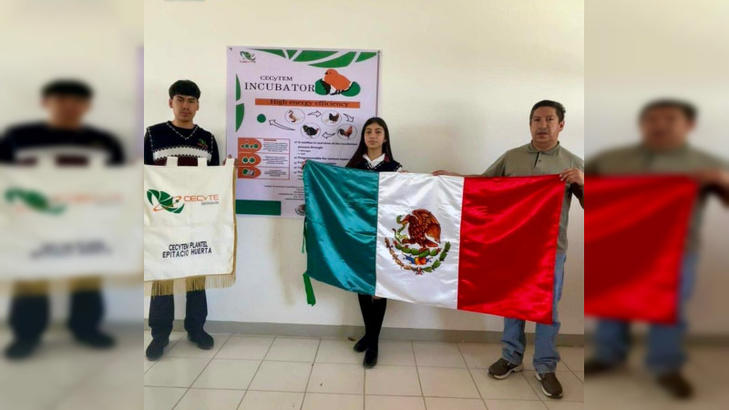 Ganan plata estudiantes del Cecytem en olimpiada internacional de ciencias 