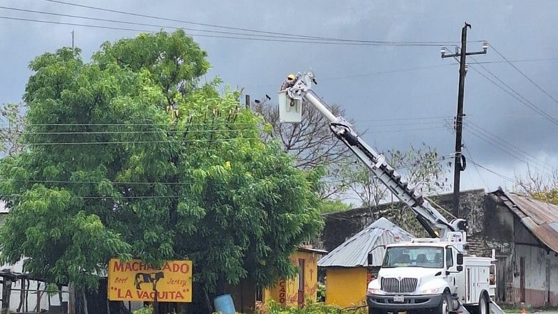CFE restablece electricidad en un 80% a usuarios afectados por ‘Alberto’ 