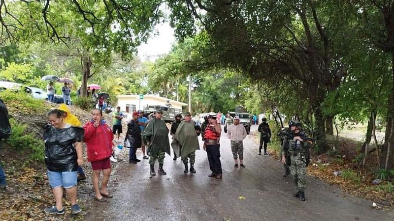 Se desborda río en Tamaulipas; afecta a dos mil 500 personas 